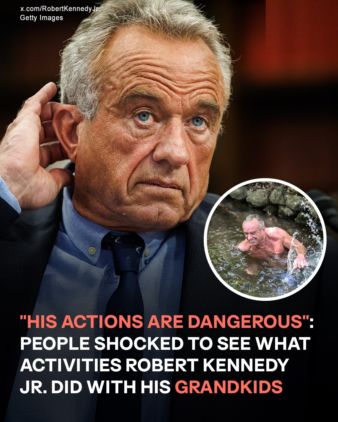 Robert F. Kennedy Jr’s New Photos with Grandchildren Spark Heated Debate