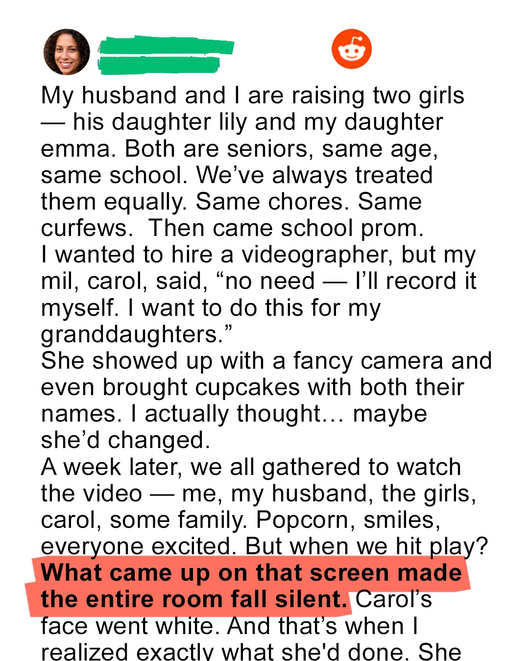 My MIL Offered to Film My Daughter’s School Prom – What We Saw on the Tape Left Everyone Speechless