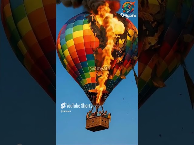 They smiled for one last time, unaware it would be their final photo together. They boarded the hot air balloon with joy in their hearts