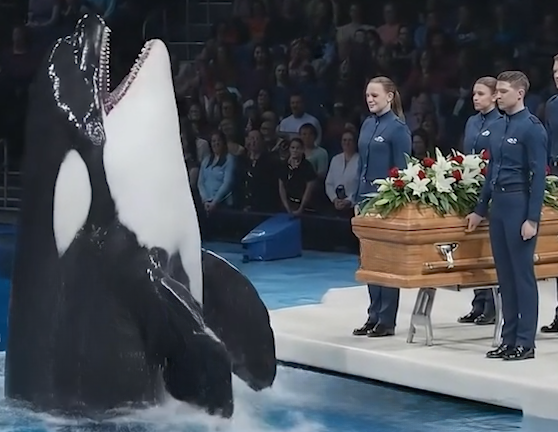 Orca Honored Jessica One Last Time….