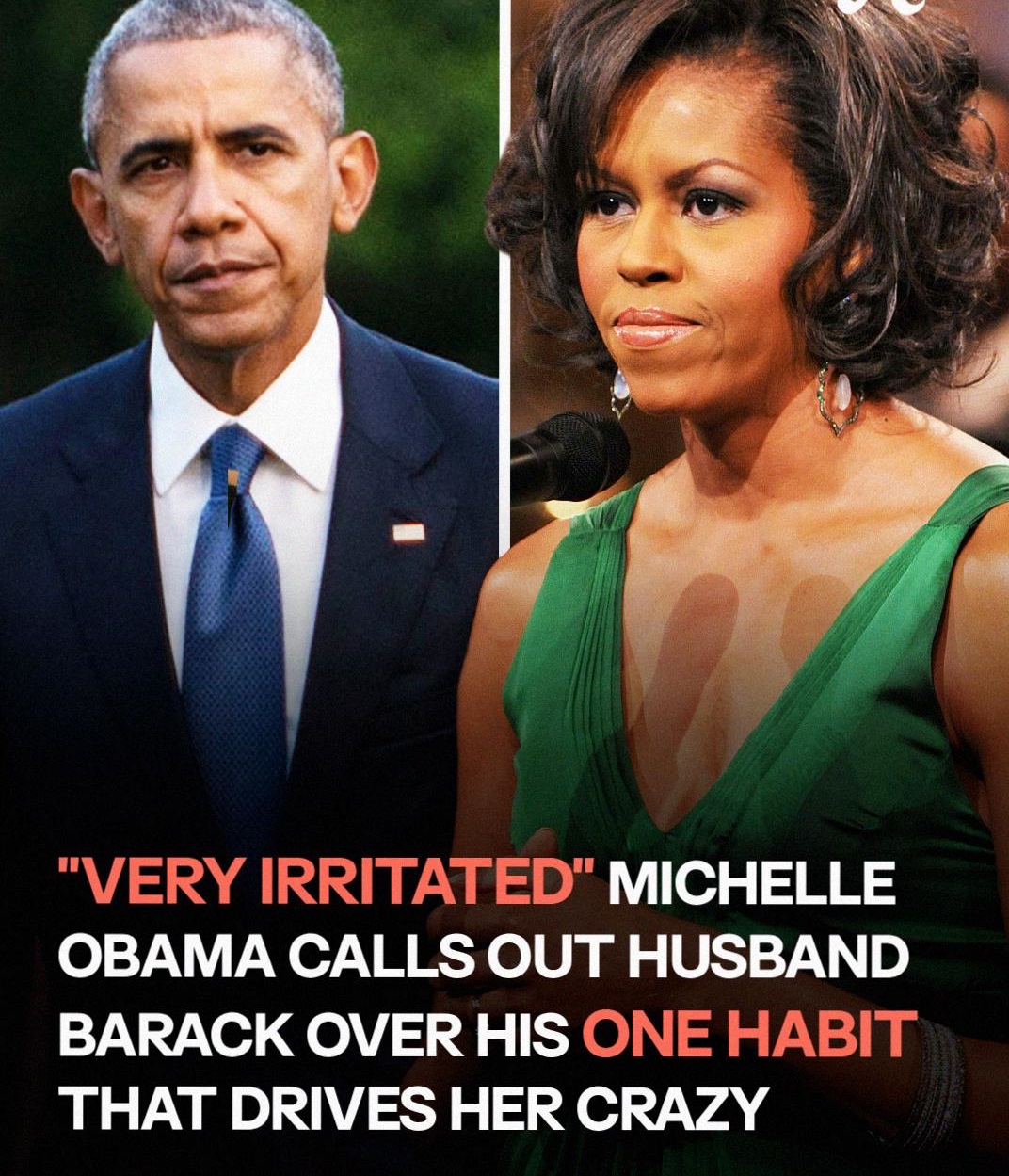 Michelle Obama Reveals the One Habit of Barack’s That ‘Really Irritates’ Her