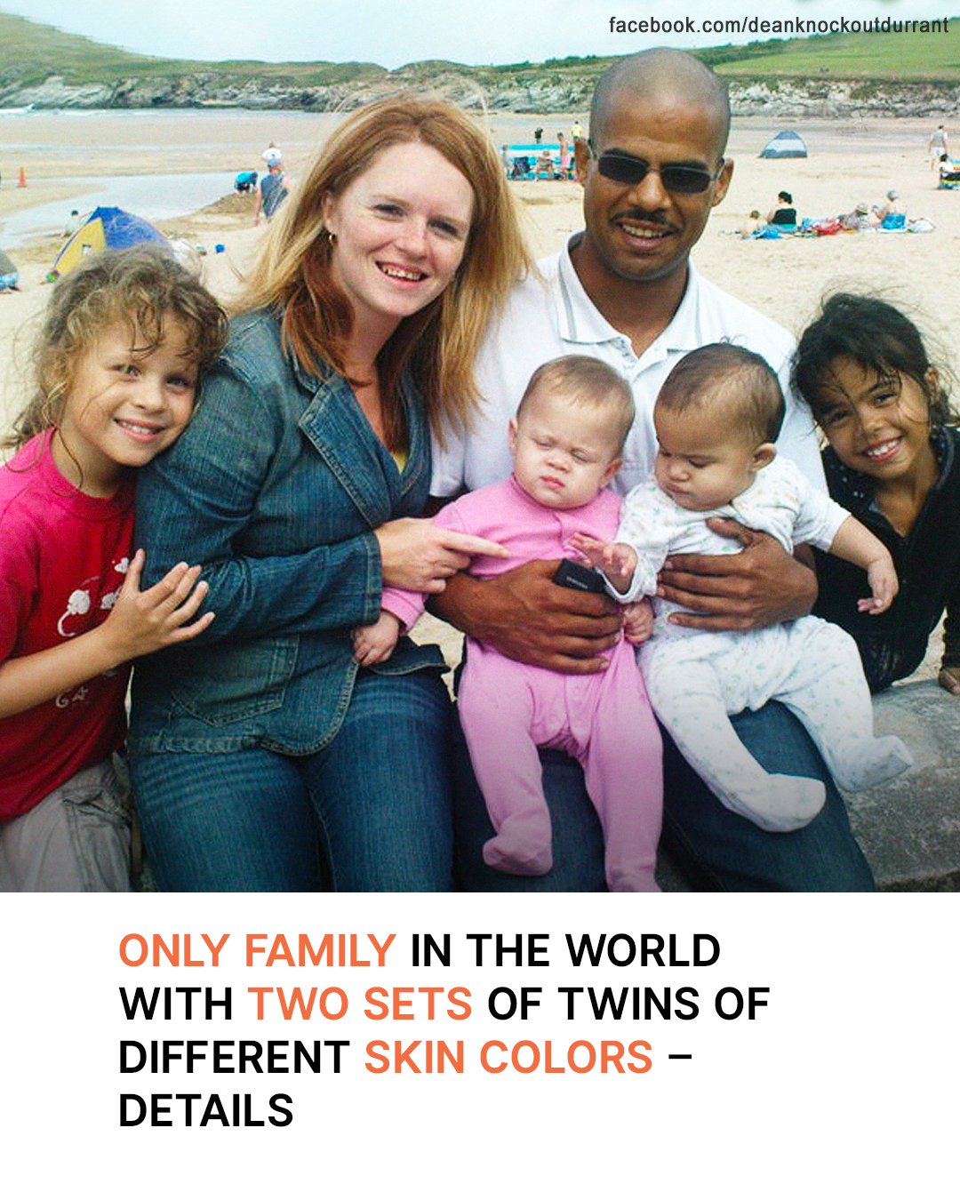 Parents Gifted with Rare Black-And-White Twins Get the Same Blessing 7 Years Later