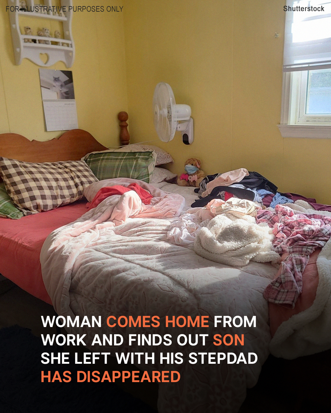 Woman Returns Home from Work and Finds Out Son She Left with His Stepfather Has Disappeared