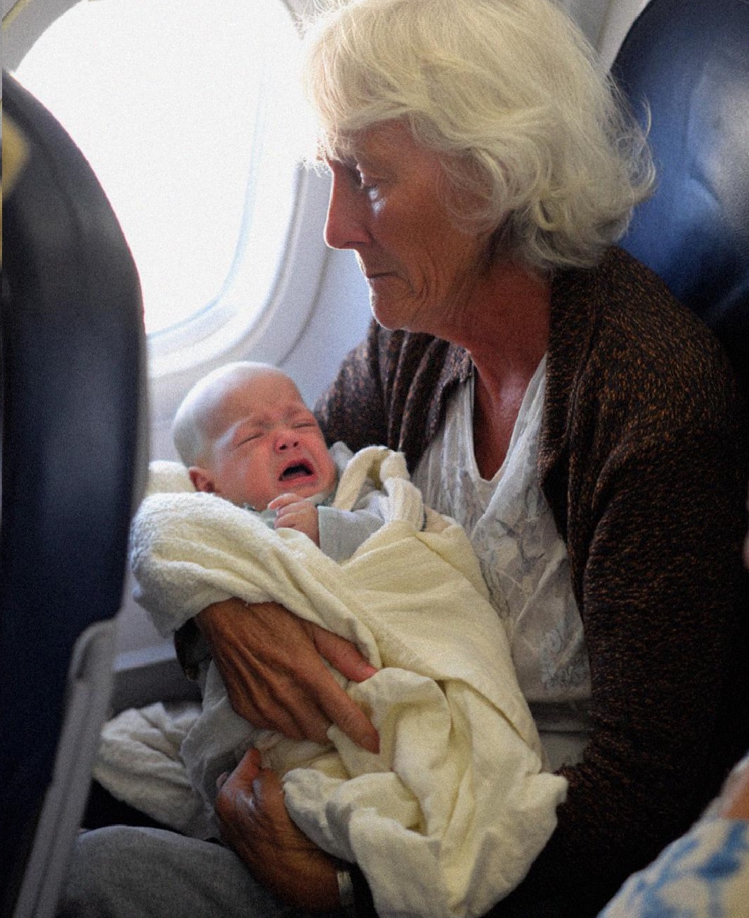 Man Kicked Me Out of My Plane Seat Because of My Crying Granddaughter – But He Didn’t Expect Who Took My Place