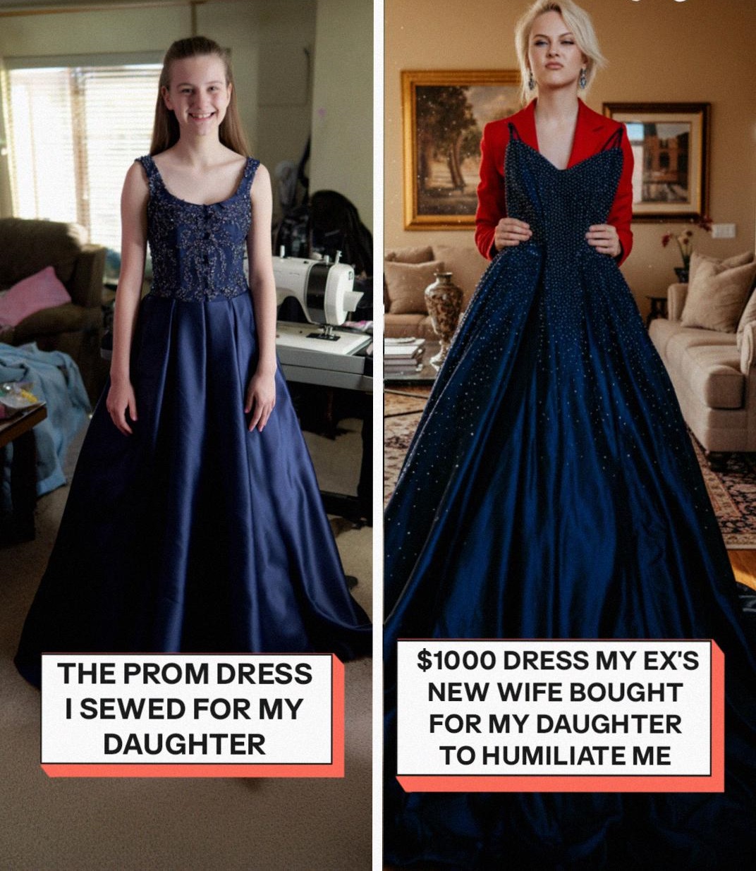 My Ex’s New Wife Bought My Daughter a $1,000 Prom Dress to Humiliate Me and Win Her Over — What My Daughter Did Left Everyone Speechless