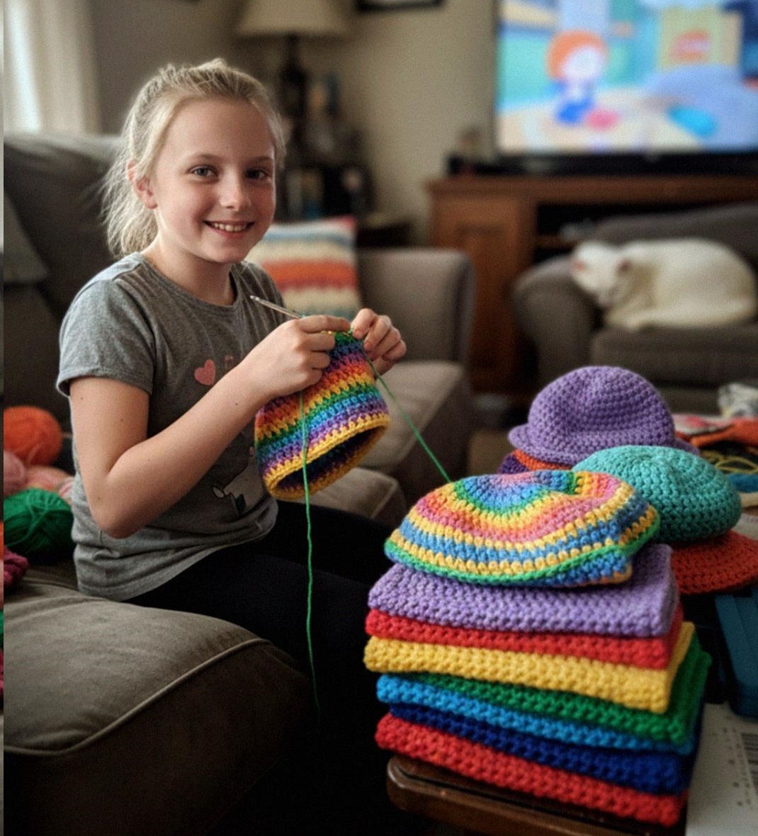 My Daughter Crocheted 80 Hats for Sick Children – Then My MIL Threw Them Away and Said, ‘She’s Not My Blood’